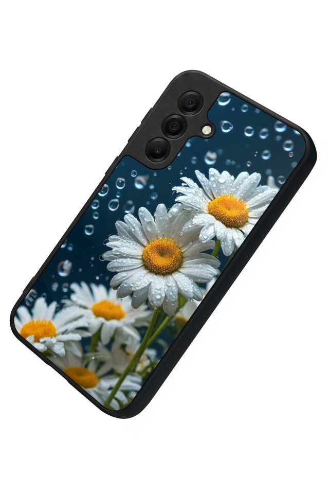 Samsung Galaxy A17 Uyumlu Cicek Tasarımlı Glossy Premium Kılıf