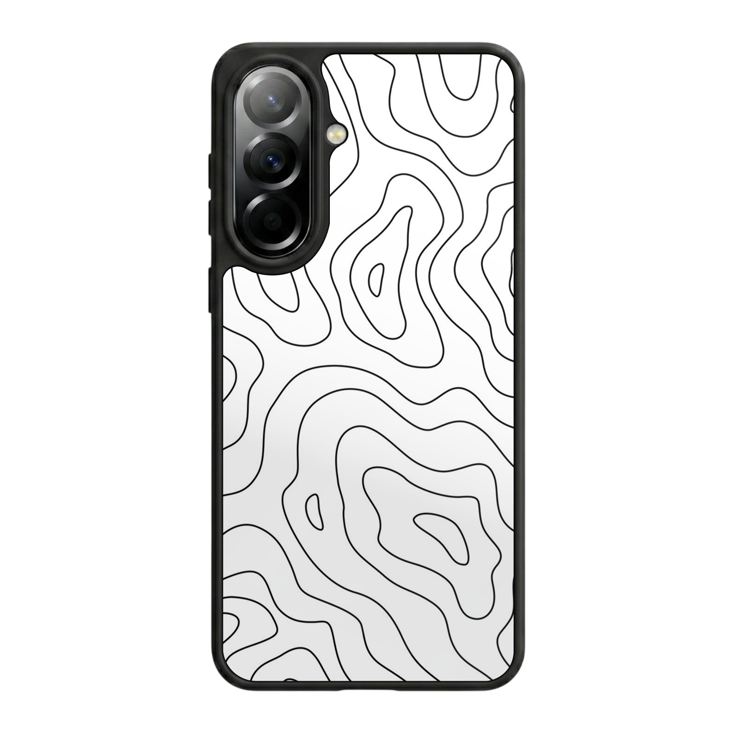 Samsung Galaxy A57 Uyumlu Çizgi Sanatı Tasarımlı Glossy Premium Kılıf