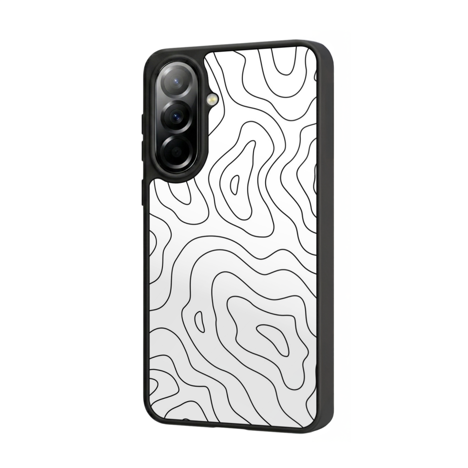 Samsung Galaxy A57 Uyumlu Çizgi Sanatı Tasarımlı Glossy Premium Kılıf