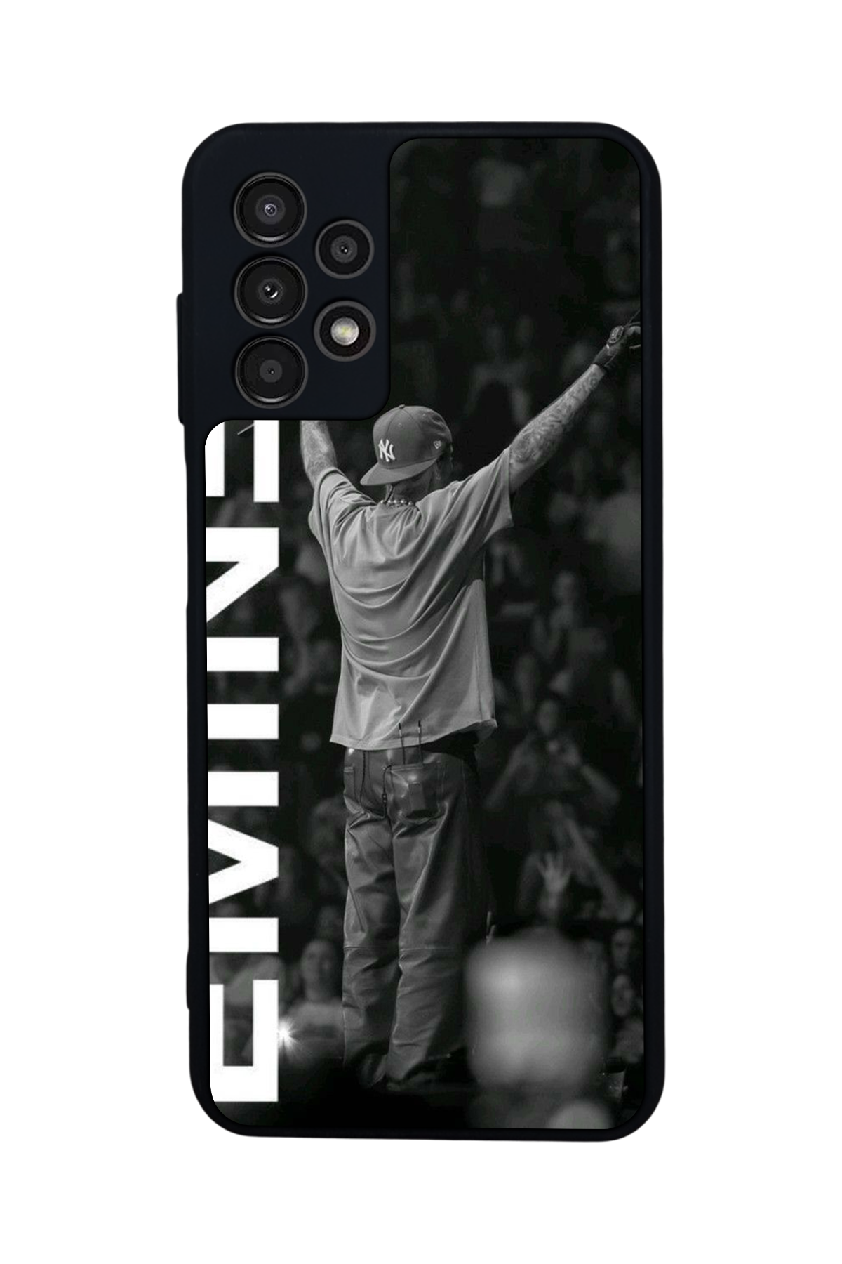 Samsung Galaxy A23 Uyumlu Eminem Tasarımlı Glossy Premium Kılıf