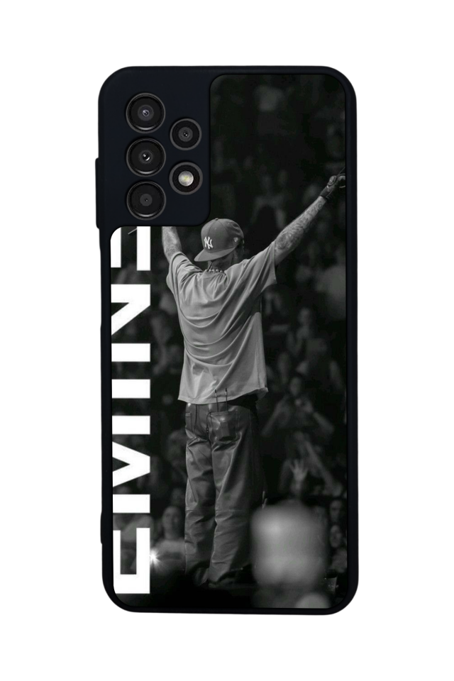 Samsung Galaxy A23 Uyumlu Eminem Tasarımlı Glossy Premium Kılıf