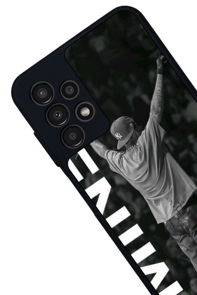 Samsung Galaxy A23 Uyumlu Eminem Tasarımlı Glossy Premium Kılıf