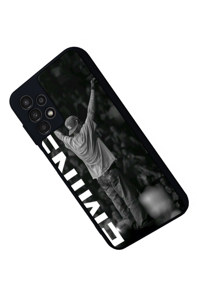 Samsung Galaxy A23 Uyumlu Eminem Tasarımlı Glossy Premium Kılıf