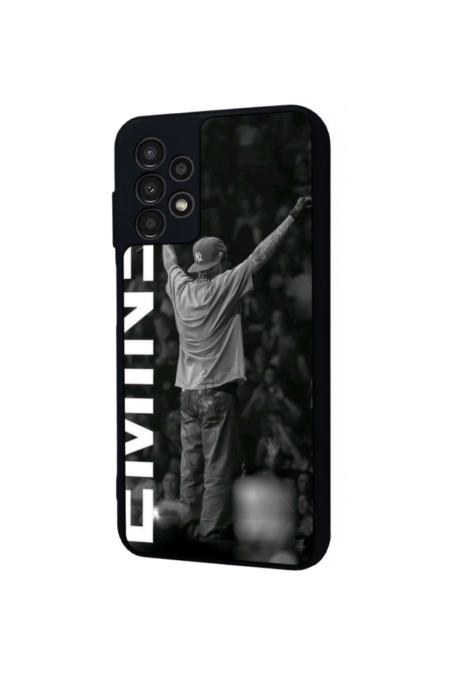 Samsung Galaxy A23 Uyumlu Eminem Tasarımlı Glossy Premium Kılıf