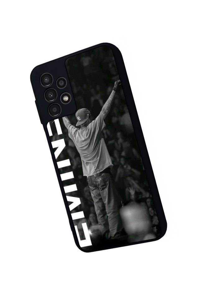 Samsung Galaxy A23 Uyumlu Eminem Tasarımlı Glossy Premium Kılıf