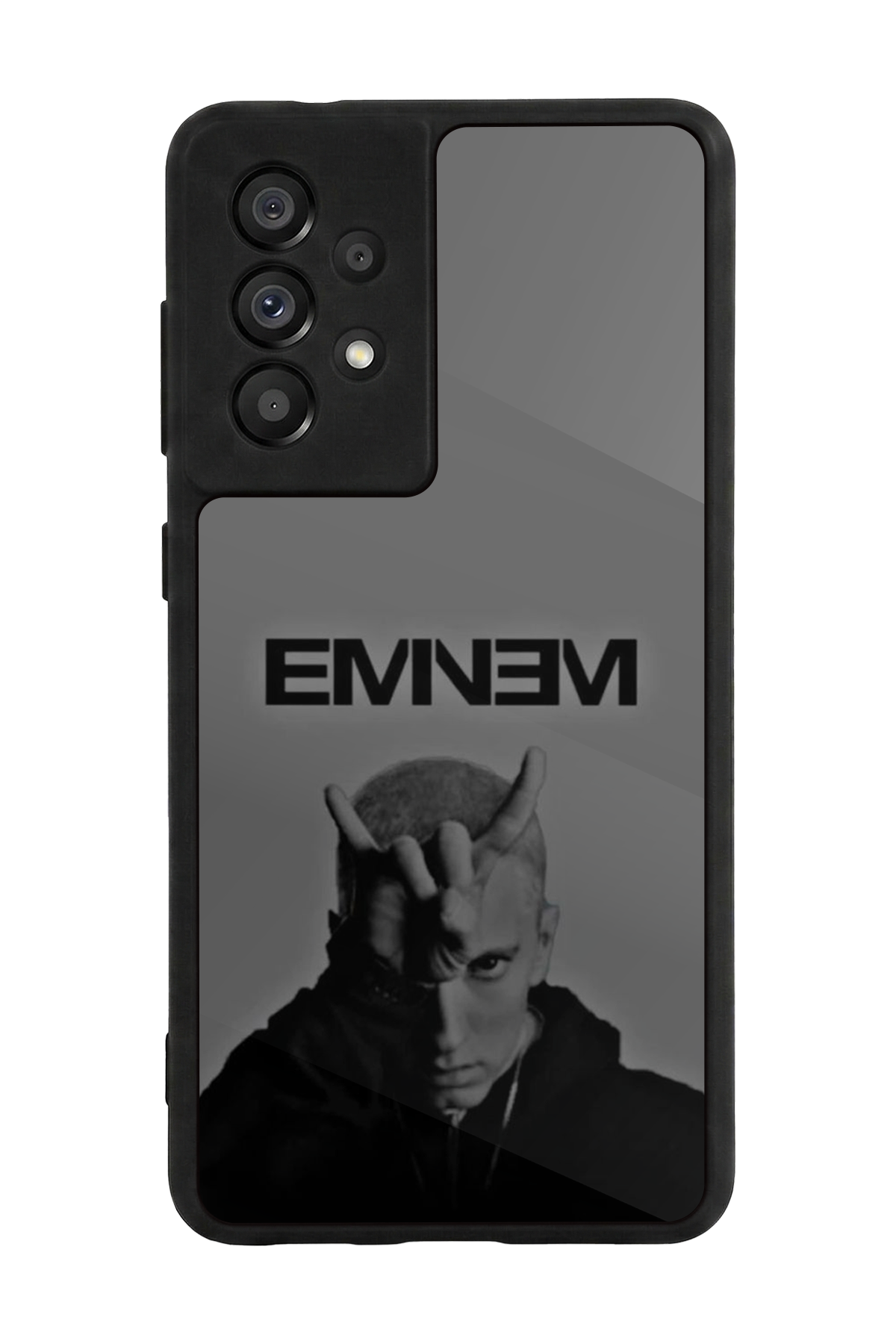 Samsung Galaxy A73 Uyumlu Eminem Tasarımlı Glossy Premium Kılıf