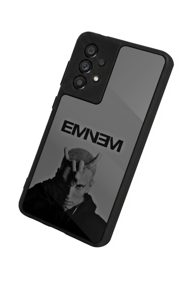 Samsung Galaxy A73 Uyumlu Eminem Tasarımlı Glossy Premium Kılıf