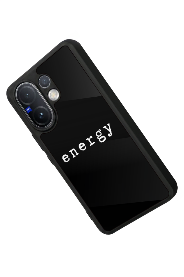 Vivo V60 Uyumlu Energy Tasarımlı Glossy Premium Kılıf