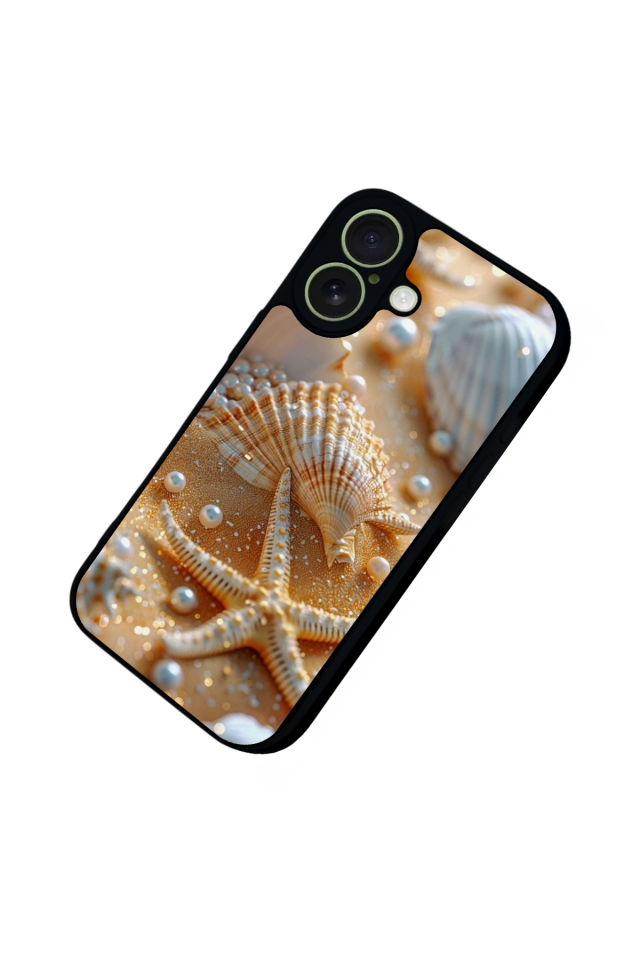 iPhone 17 Uyumlu  İnci Tasarımlı Glossy Premium Kılıf