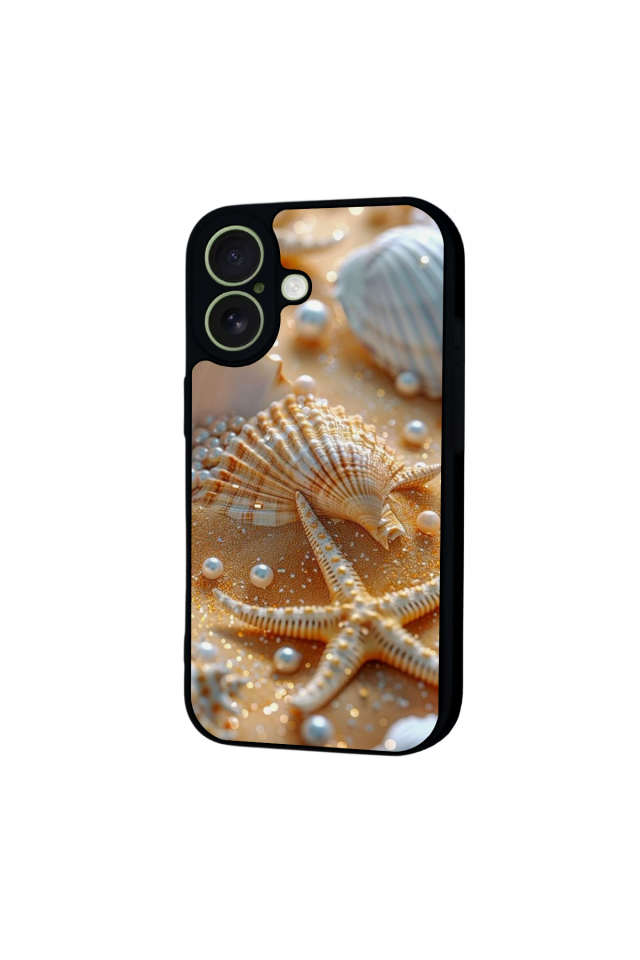 iPhone 17 Uyumlu  İnci Tasarımlı Glossy Premium Kılıf