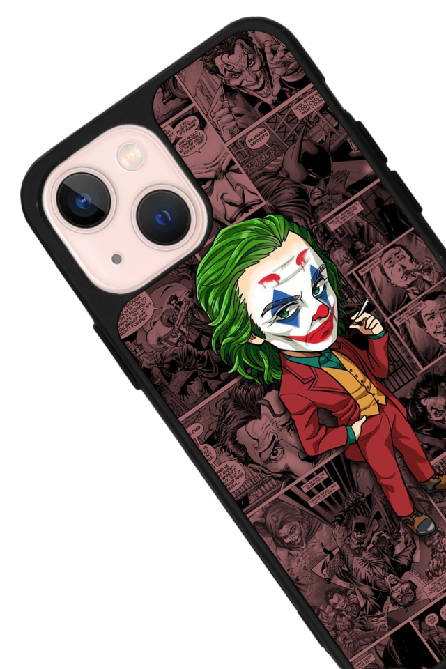 iPhone 15 Plus Uyumlu Joker Tasarımlı Glossy Premium Kılıf