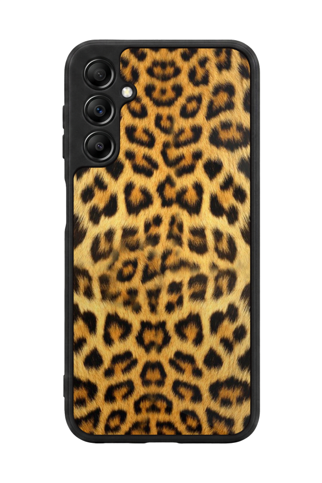 Samsung Galaxy A14 Uyumlu Leopar Tasarımlı Glossy Premium Kılıf