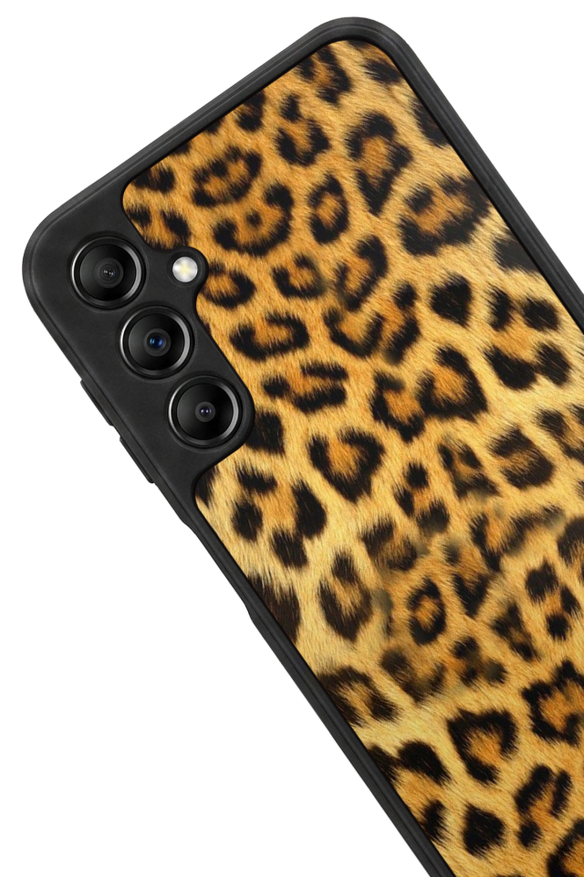 Samsung Galaxy A14 Uyumlu Leopar Tasarımlı Glossy Premium Kılıf