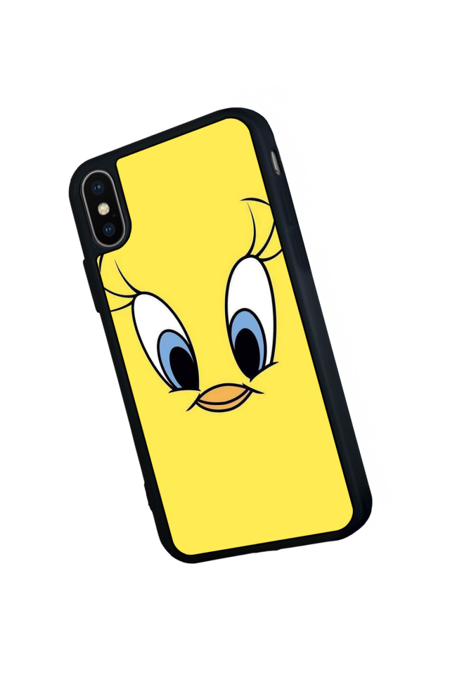 iPhone XS Max Uyumlu Tweety Tasarımlı Glossy Premium Kılıf