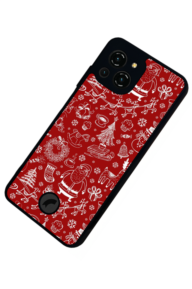 Reeder S23 Pro Max Uyumlu Yilbasi Christmas Tasarımlı Glossy Premium Kılıf