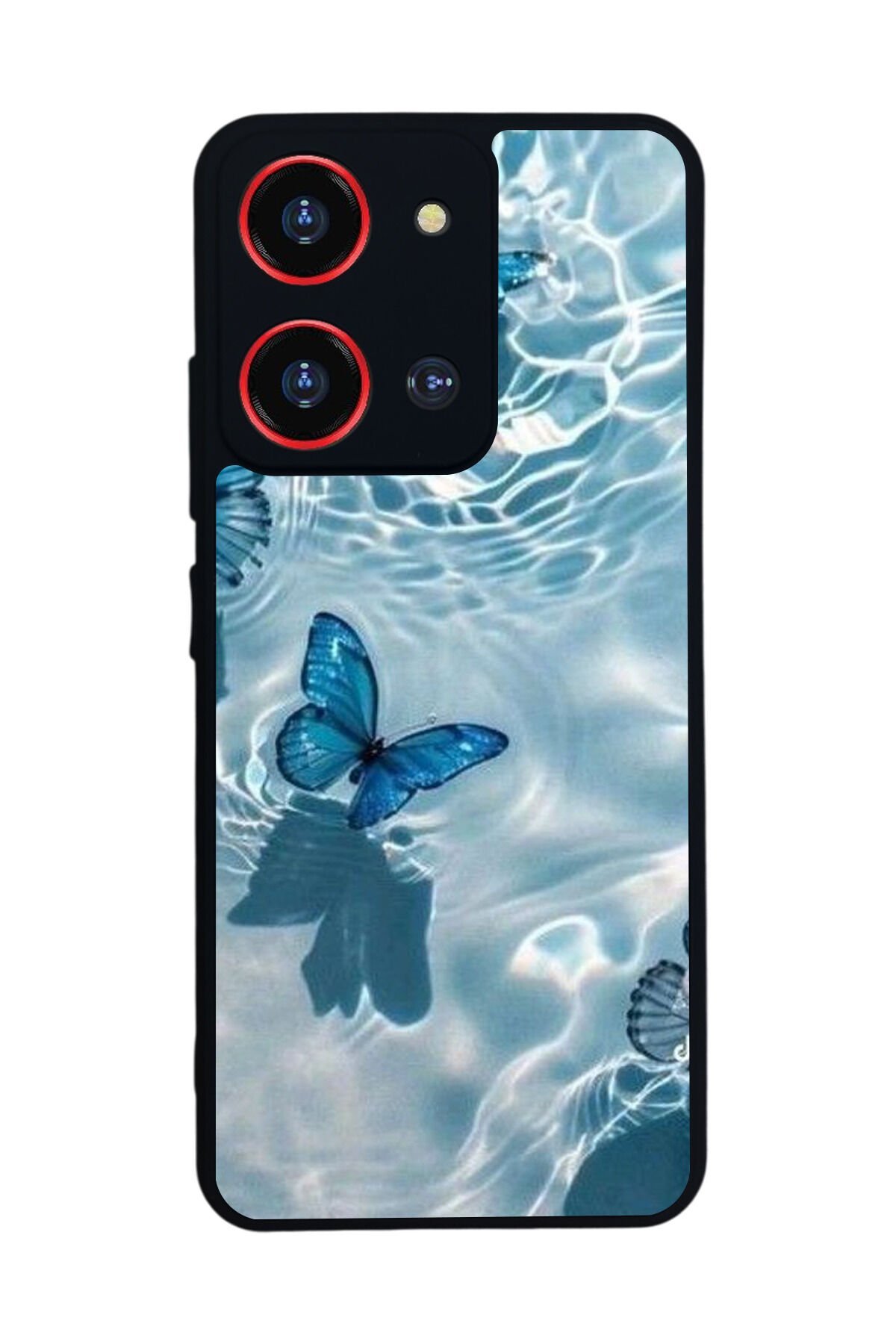 Reeder S19 Max Pro S 108MP Uyumlu Kelebek Tasarımlı Glossy Premium Kılıf