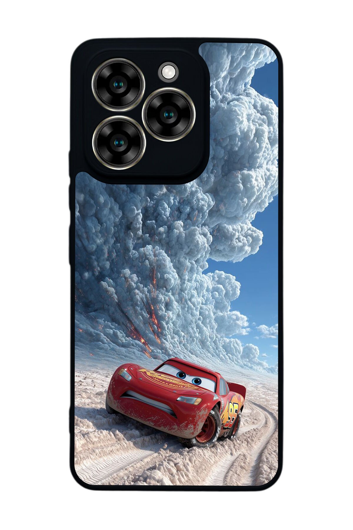 Reeder S919 Uyumlu Simsek McQueen Tasarımlı Glossy Premium Kılıf