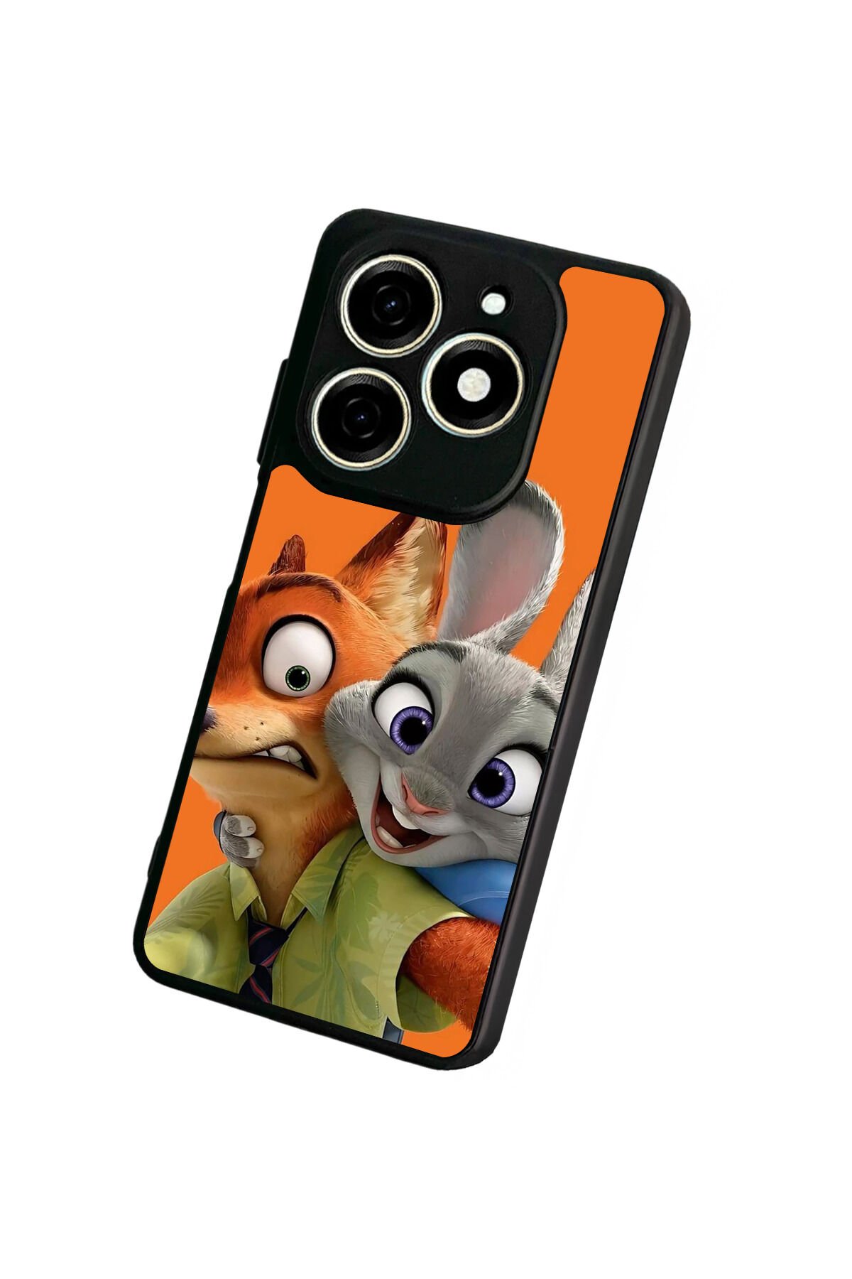 Tecno Spark 20/20C Uyumlu Zootropolis Tasarımlı Glossy Premium Kılıf