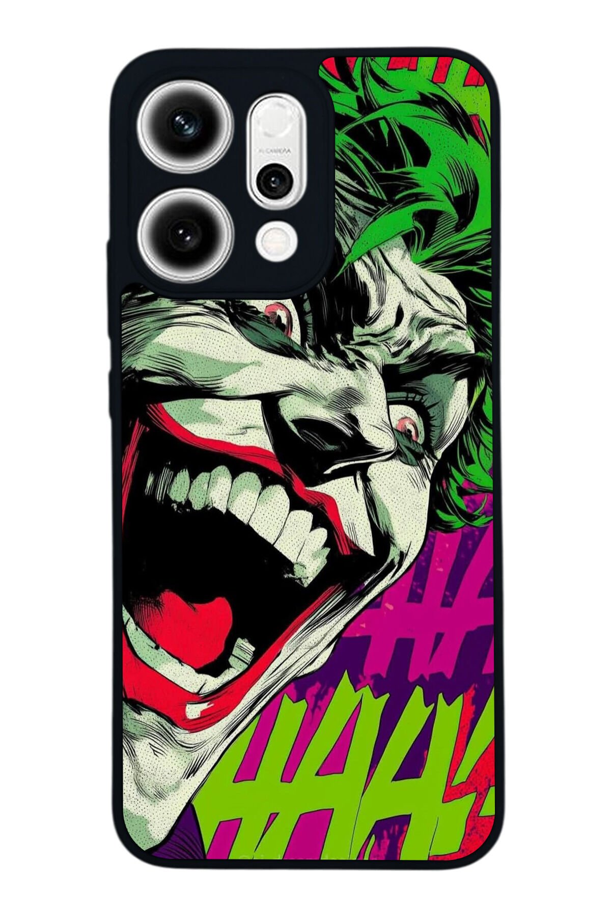 Oppo Reno 14 Uyumlu Joker Tasarımlı Glossy Premium Kılıf