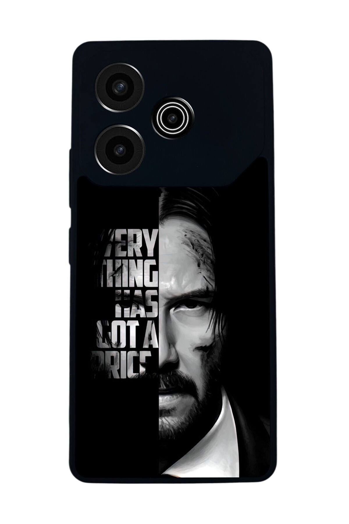 Tecno Pova 6 Uyumlu JohnWick Tasarımlı Glossy Premium Kılıf