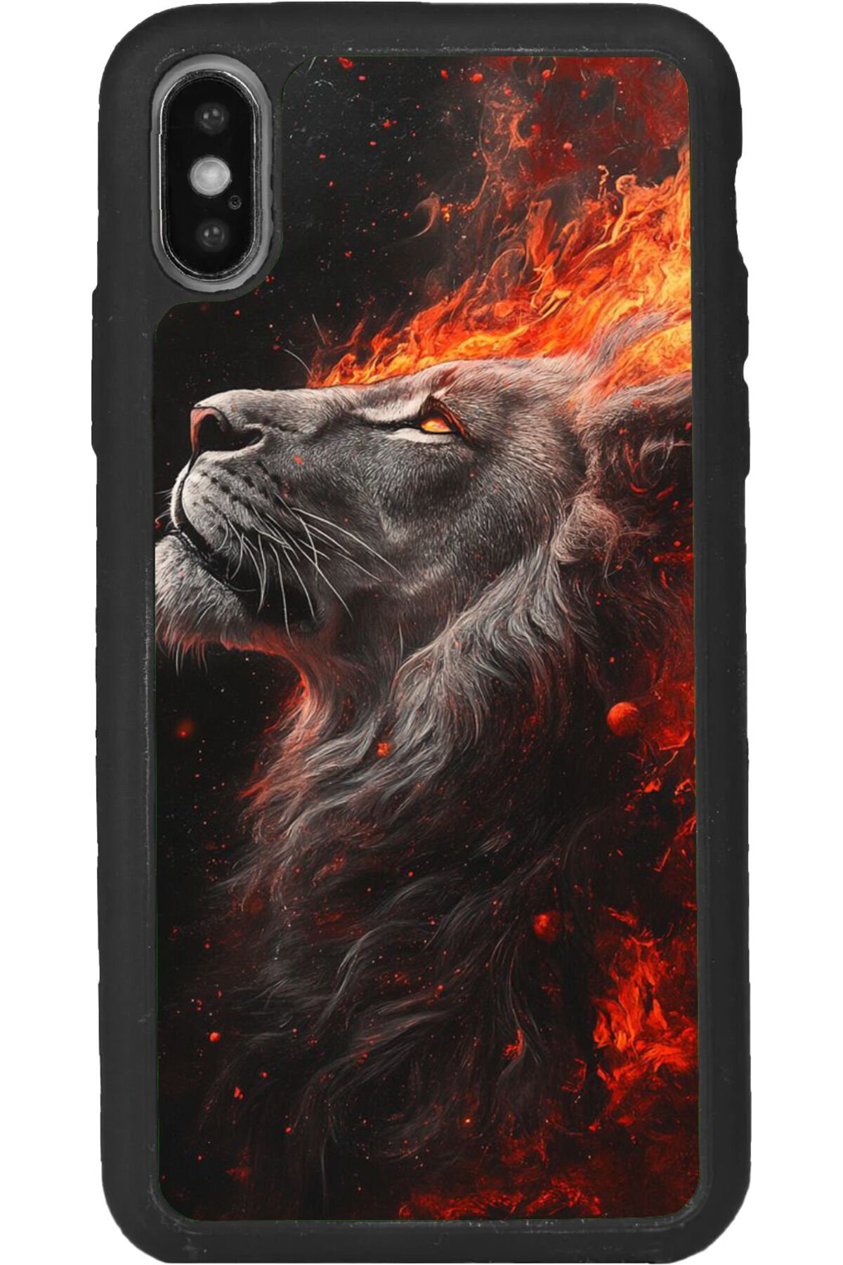 iPhone XS Max Uyumlu Mat Siyah uyumlu Kılıf – Yumuşak Silikon, Koruyucu, Şok Emici Kapak