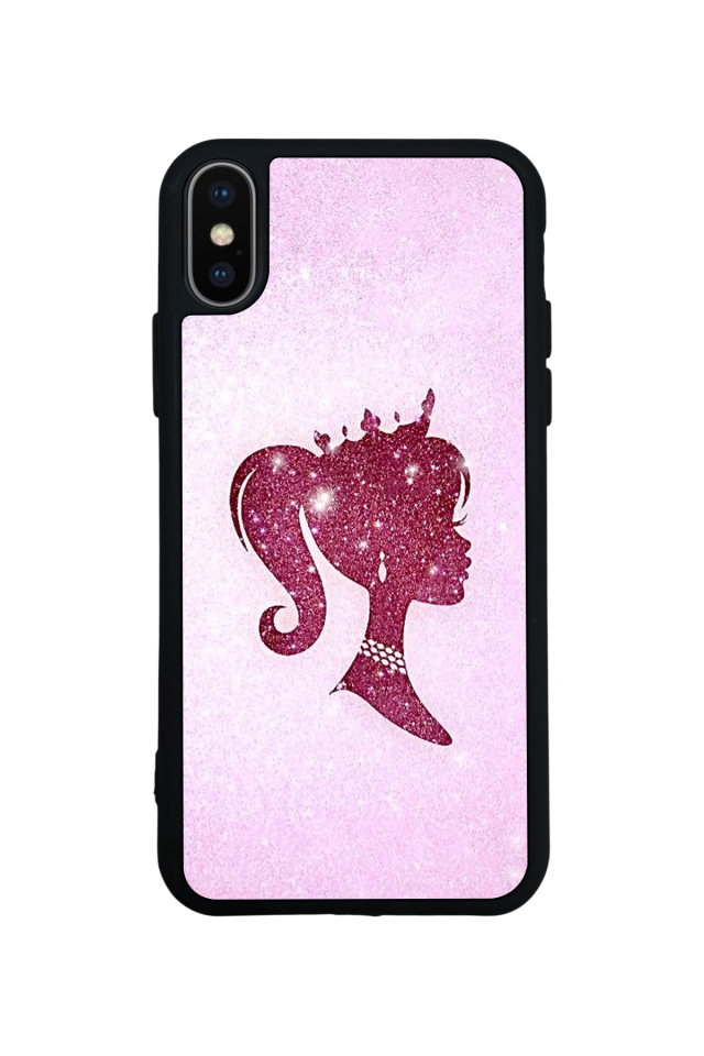 iPhone X/ XS Uyumlu Barbie Tasarımlı Glossy Premium Kılıf