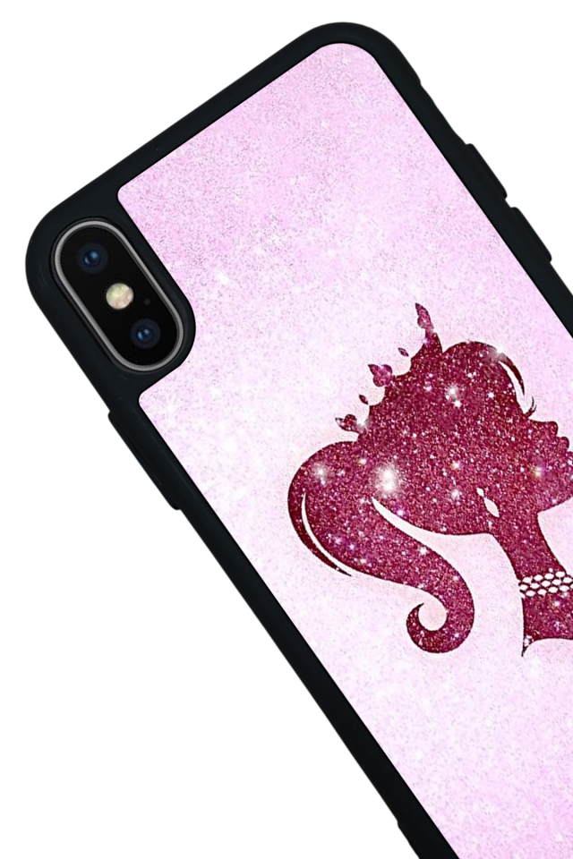 iPhone X/ XS Uyumlu Barbie Tasarımlı Glossy Premium Kılıf