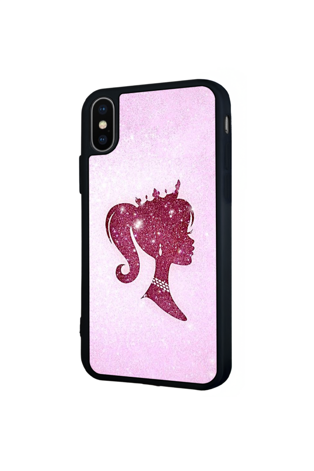 iPhone X/ XS Uyumlu Barbie Tasarımlı Glossy Premium Kılıf