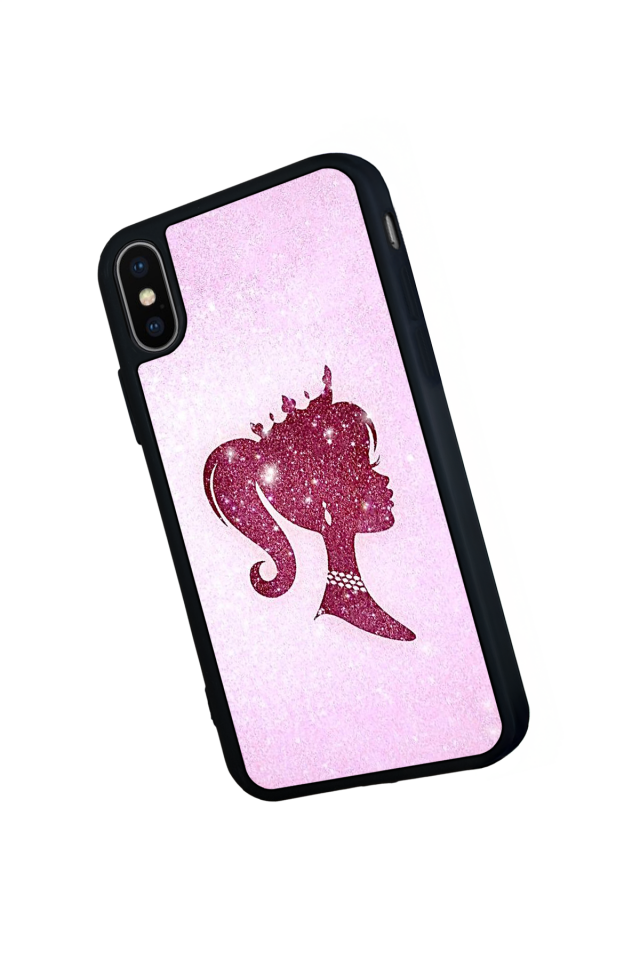 iPhone X/ XS Uyumlu Barbie Tasarımlı Glossy Premium Kılıf