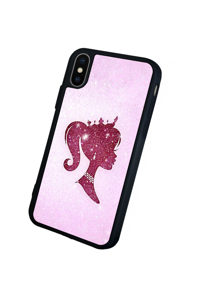 iPhone X/ XS Uyumlu Barbie Tasarımlı Glossy Premium Kılıf