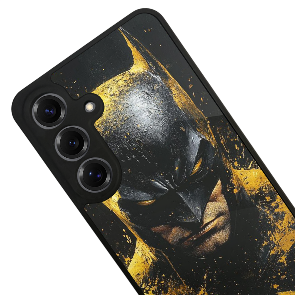 Samsung Galaxy S25 Uyumlu Batman Tasarımlı Glossy Premium Kılıf