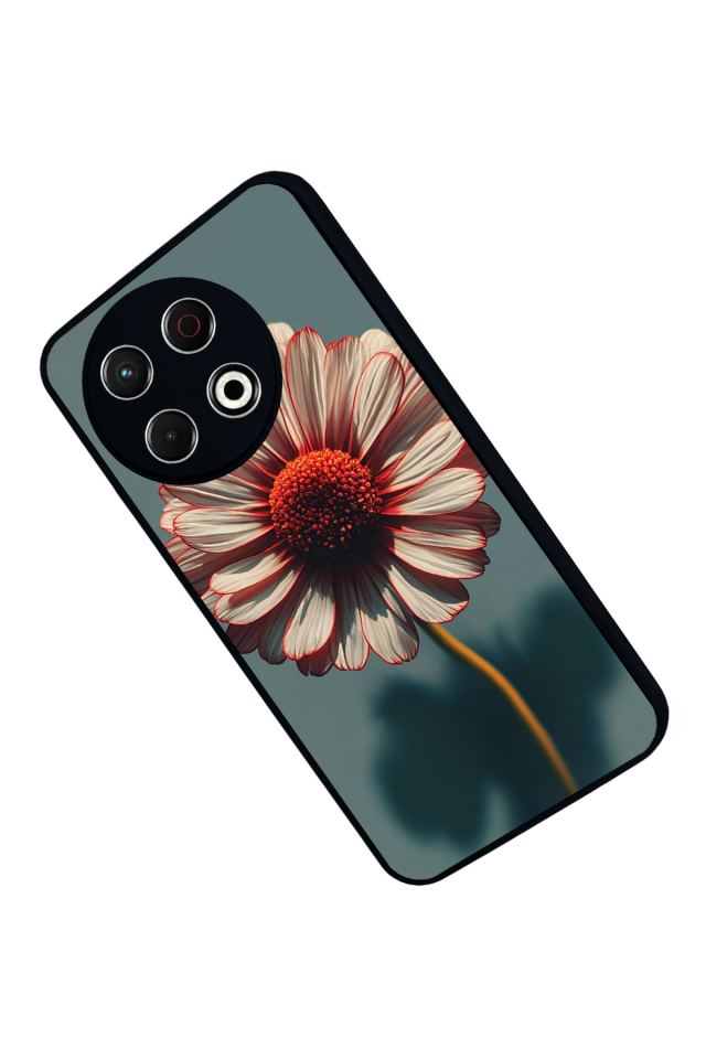 Tecno Spark 30 Pro Uyumlu Cicek Tasarımlı Glossy Premium Kılıf