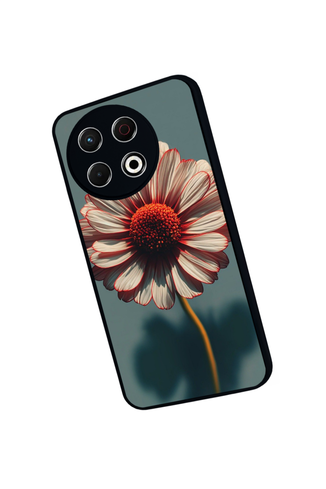 Tecno Spark 30 Pro Uyumlu Cicek Tasarımlı Glossy Premium Kılıf