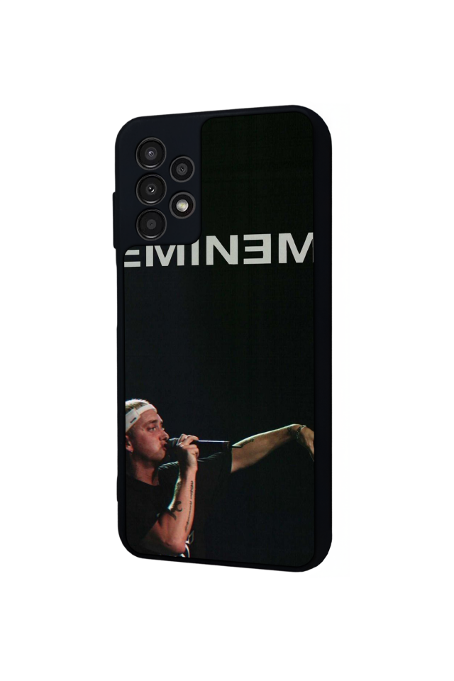 Samsung Galaxy A23 Uyumlu Eminem Tasarımlı Glossy Premium Kılıf
