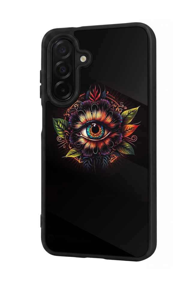Samsung Galaxy A36 Uyumlu Göz Tasarımlı Glossy Premium Kılıf