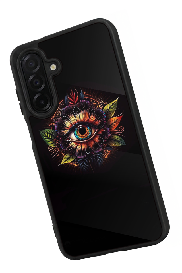 Samsung Galaxy A36 Uyumlu Göz Tasarımlı Glossy Premium Kılıf