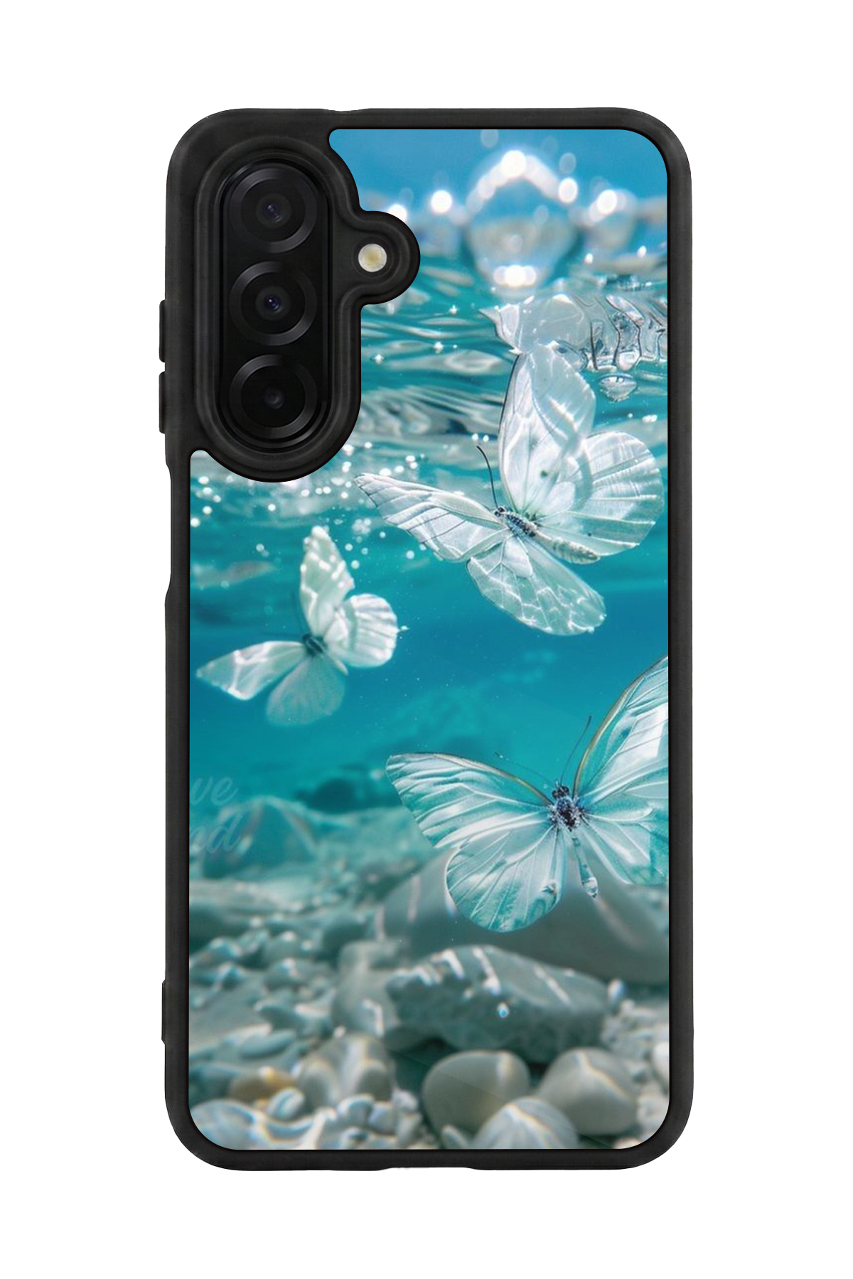 Samsung Galaxy A26 Uyumlu Kelebek Tasarımlı Glossy Premium Kılıf