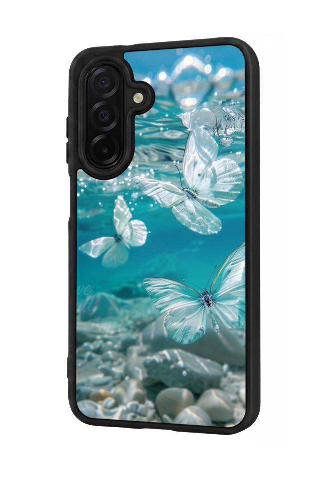 Samsung Galaxy A26 Uyumlu Kelebek Tasarımlı Glossy Premium Kılıf