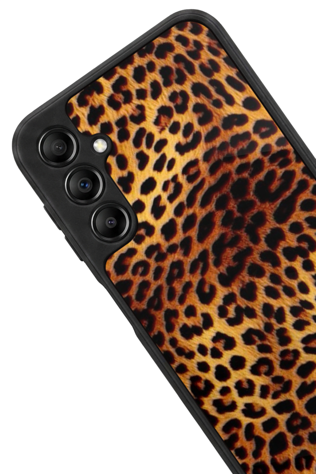 Samsung Galaxy A14 Uyumlu Leopar Tasarımlı Glossy Premium Kılıf