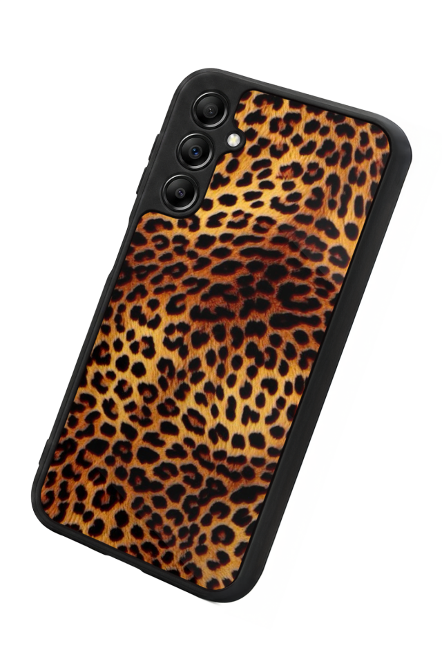 Samsung Galaxy A14 Uyumlu Leopar Tasarımlı Glossy Premium Kılıf
