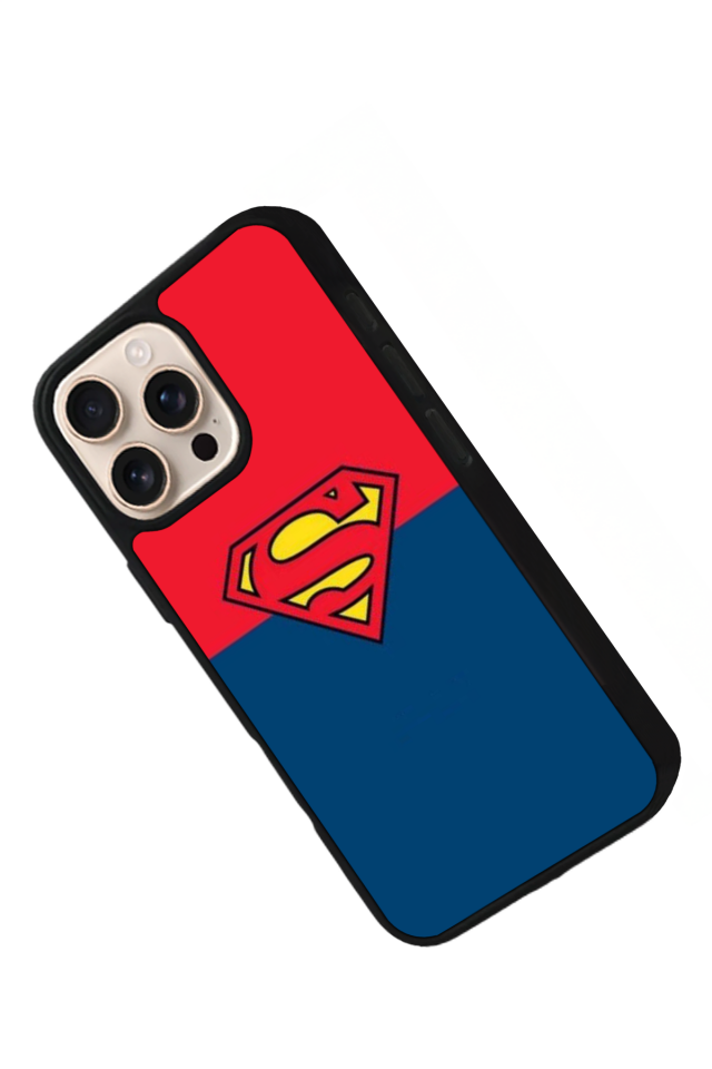 iPhone 15 Pro Max Uyumlu Superman Tasarımlı Glossy Premium Kılıf