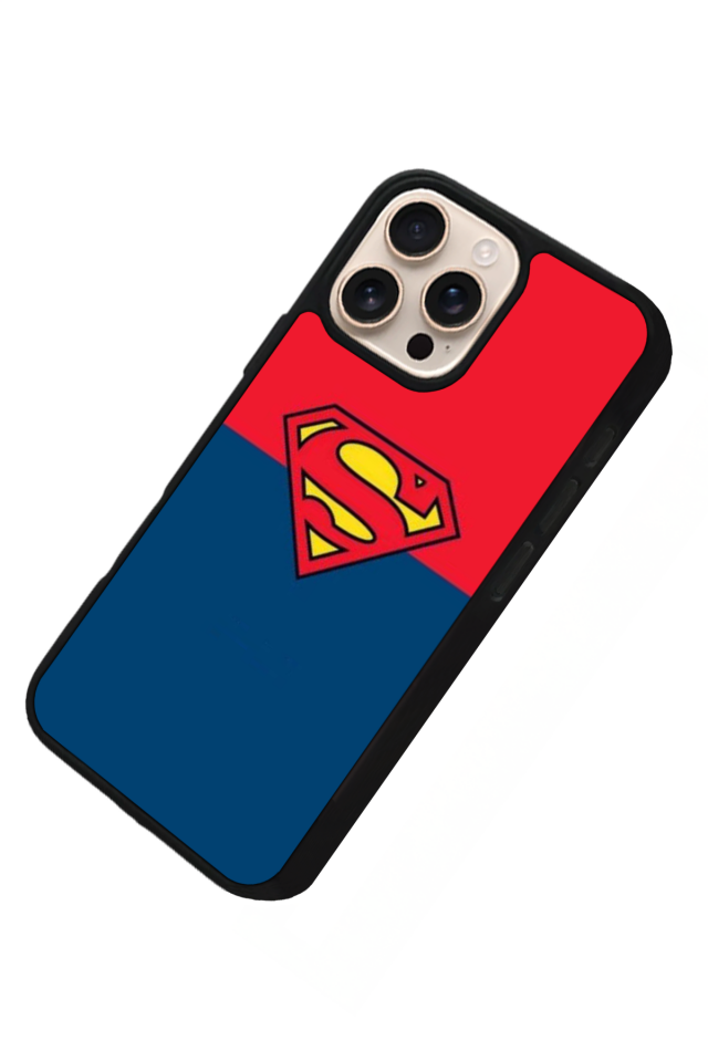 iPhone 15 Pro Max Uyumlu Superman Tasarımlı Glossy Premium Kılıf