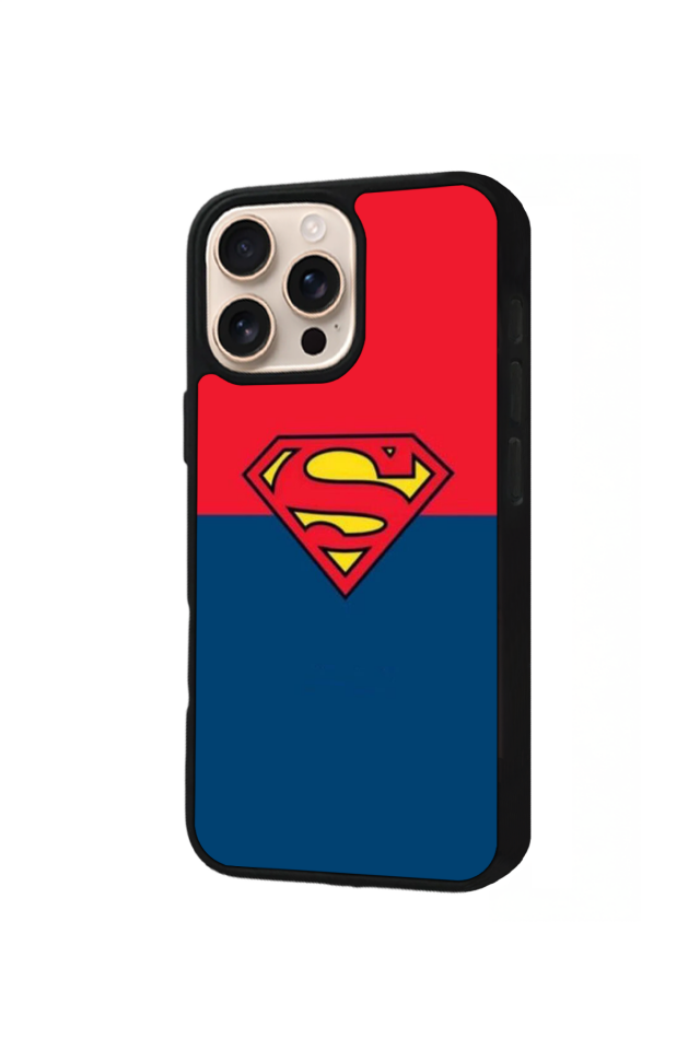 iPhone 15 Pro Max Uyumlu Superman Tasarımlı Glossy Premium Kılıf