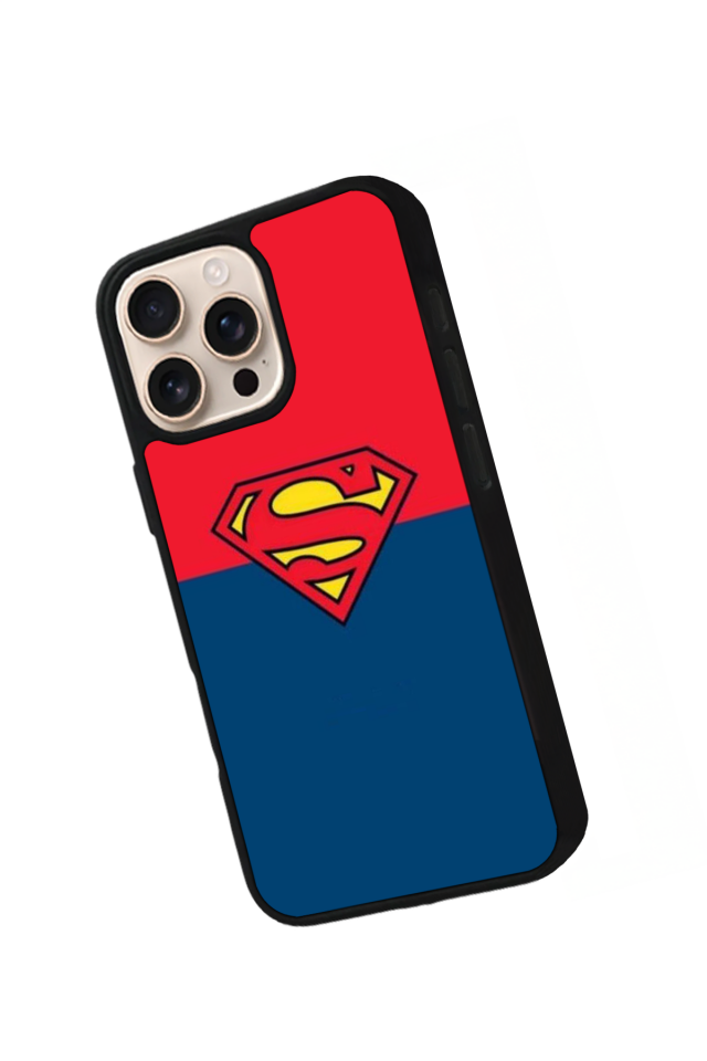 iPhone 15 Pro Max Uyumlu Superman Tasarımlı Glossy Premium Kılıf