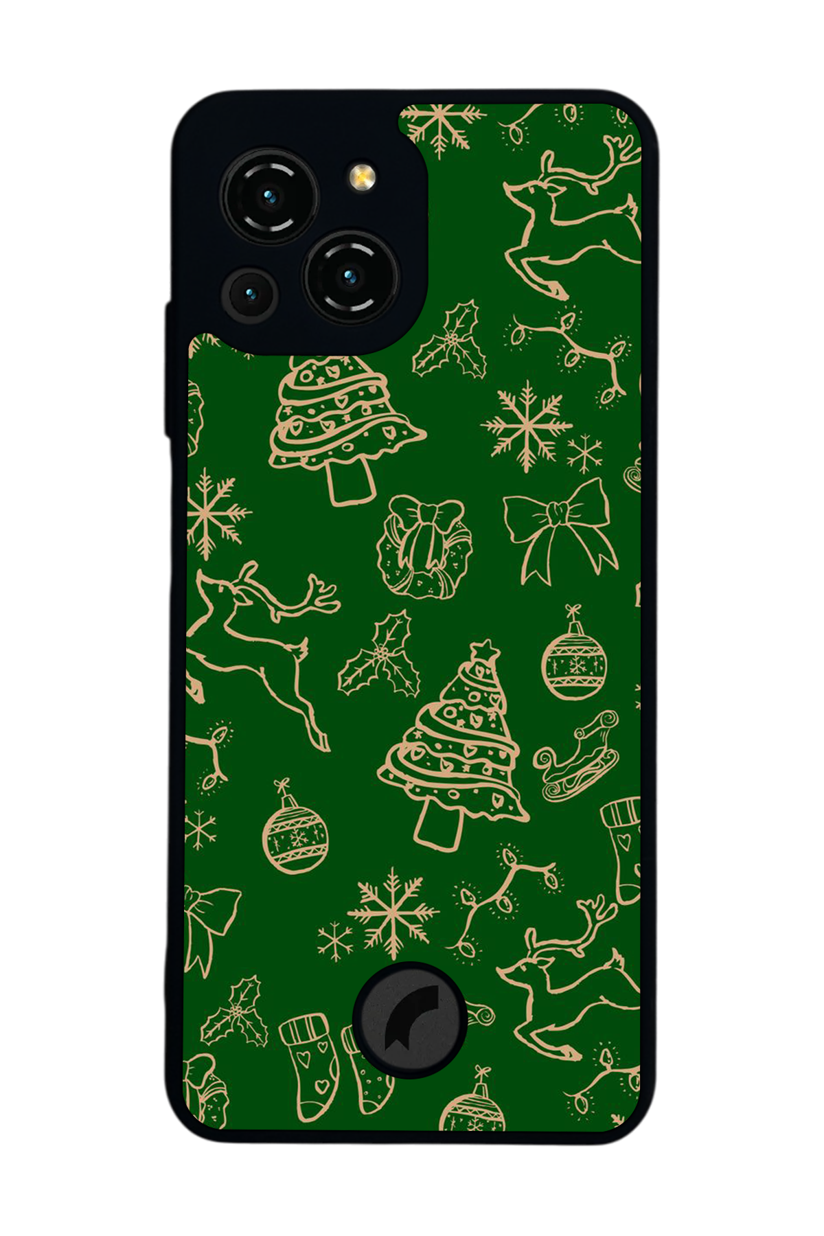 Reeder S23 Pro Max Uyumlu Yilbasi Christmas Tasarımlı Glossy Premium Kılıf