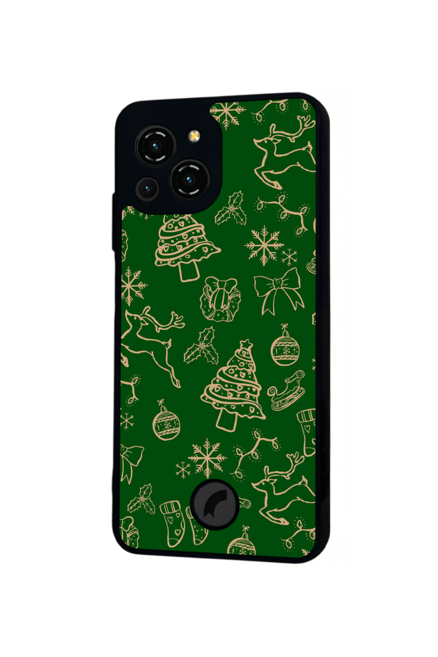 Reeder S23 Pro Max Uyumlu Yilbasi Christmas Tasarımlı Glossy Premium Kılıf