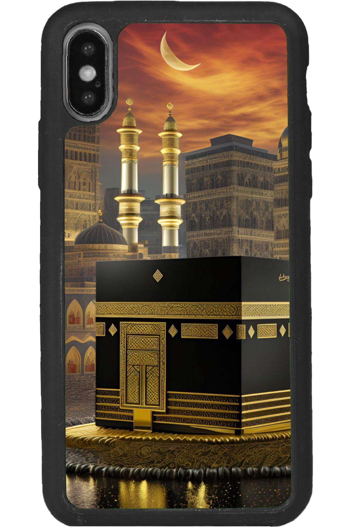 iPhone XS Max Uyumlu Mat Siyah uyumlu Kılıf – Yumuşak Silikon, Koruyucu, Şok Emici Kapak