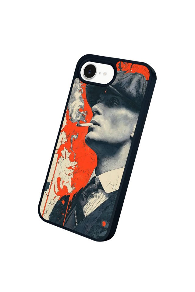 iPhone 16E Uyumlu Peaky Blinders Tasarımlı Glossy Premium Kılıf