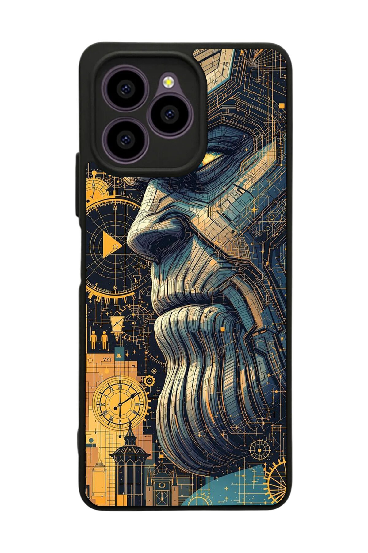 Omix X6 Uyumlu Thanos Tasarımlı Glossy Premium Kılıf