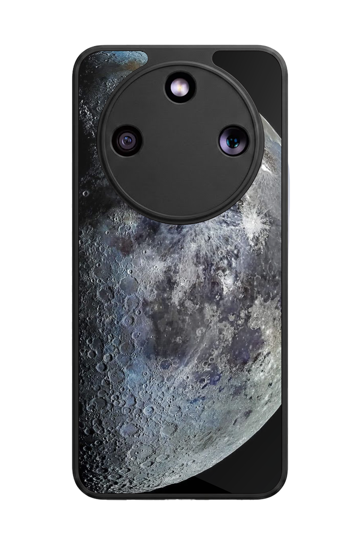 Honor Magic 8 Lite Uyumlu Ay Tasarımlı Glossy Premium Kılıf